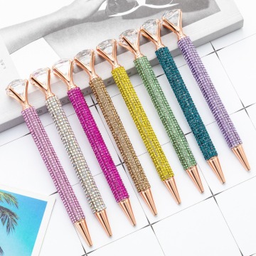 Creative Imitation Crystal Diamond Ballpoint Pens - 15 Styles