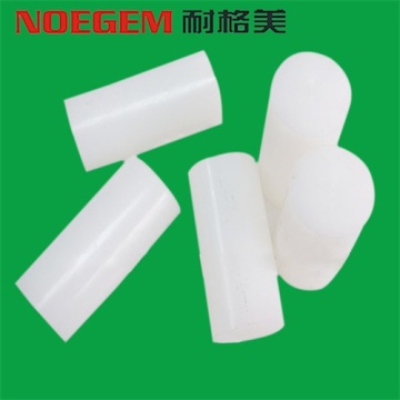 White PE UHMWPE HDPE Plastic Rod.