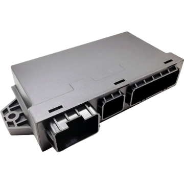 Controller case of metal