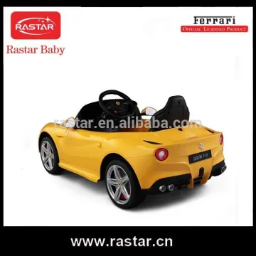 RASTAR Ferrari kids electric car ride on car 12V