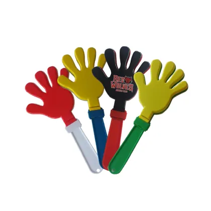 Portable Plastic Cheering Hand Clapper: The Perfect Noise Maker for Sports Events and Celebrations