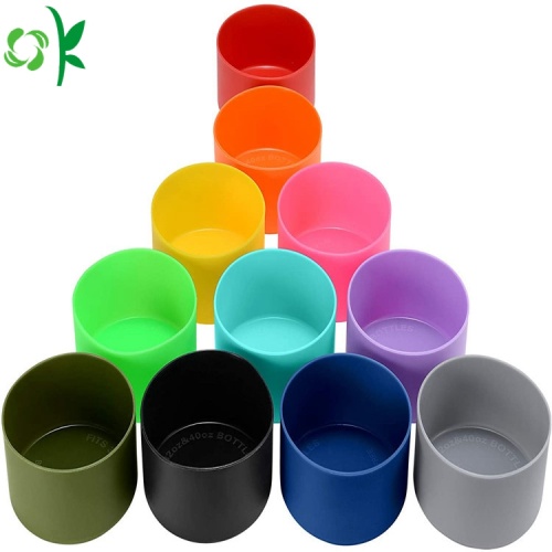 Vỏ khởi động bảo vệ bằng silicone có tay áo chai đầy màu sắc