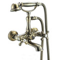 Mezclador de ducha de alto nivel de baño de color bronce
