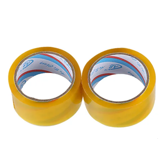 High Quality Yellowish BOPP Transparent Packing Tape