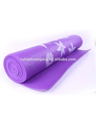 pvc yoga mat folding yoga mat printed yoga mat