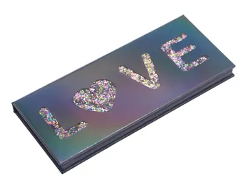 Cuting logo face powder paper packaging