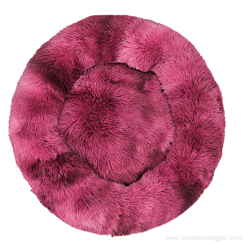 round washable multi color luxury dogs beds