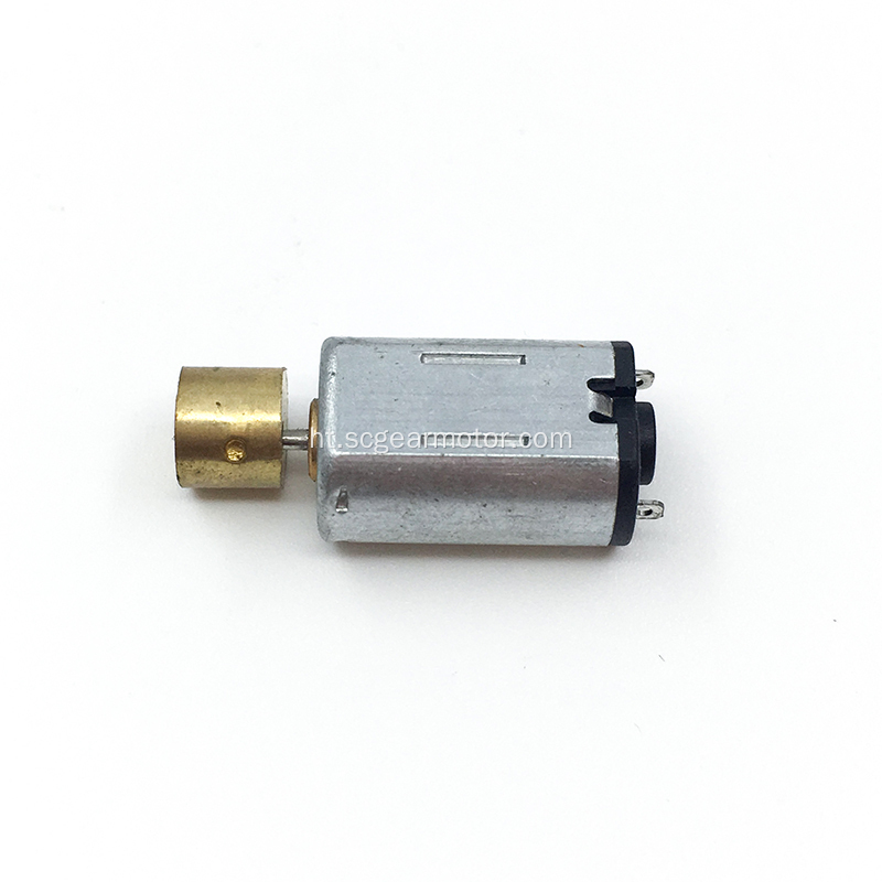 10mm Vibration Motor 1.5V Avèk 12000rpm vitès Rated