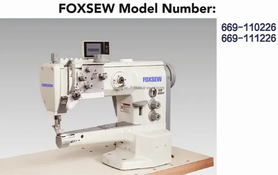 Durkopp Adler 669 Series Cylinder Arm Heavy Duty Sewing Machine FX-669-110226