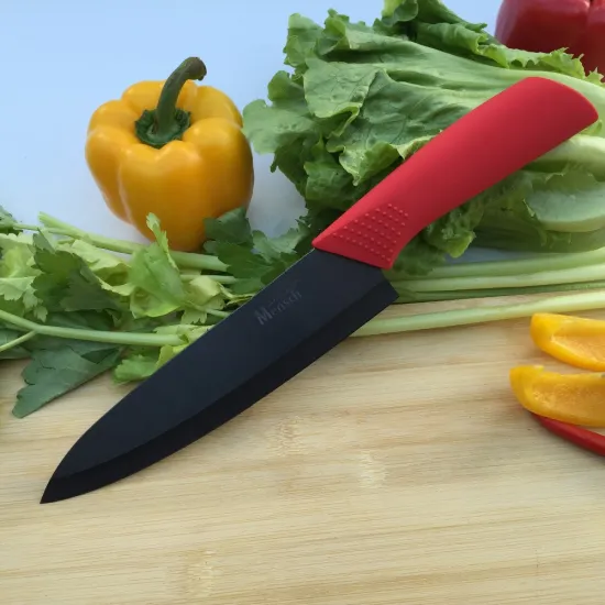 Hot Sale Kitchen Ceramic Knife with Black Ceramic blade