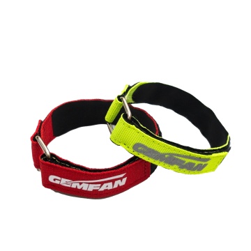 Fluorescent Red Battery Strap for FPV Drone Racing
