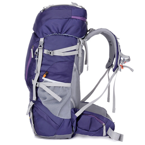 60L wasserdichtes leichter Wanderrucksack mit Regenabdeckung