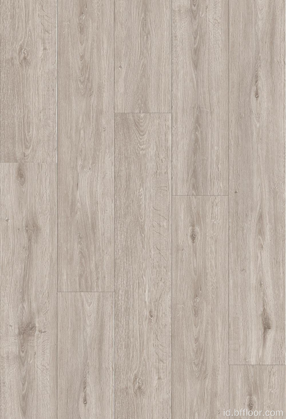 Papan kayu vinil lantai oak coklat muda mudah