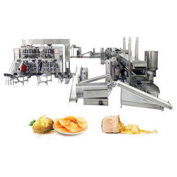 Commercial Automatic Potato Chips Production Line TCA 35-500kgh