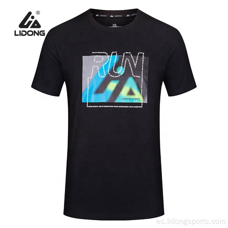 Camiseta para hombres de carrera casual al por mayor