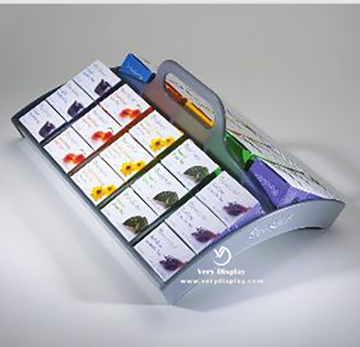 Customized pretty clear acrylic display caddy