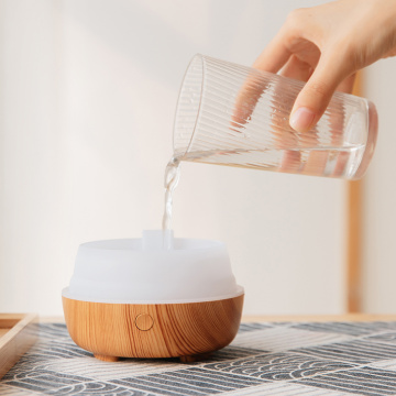 Wood smart alexa aromatherapy essential oil diffuser