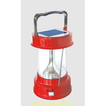 Hugo Solar camping lamp with radio optional