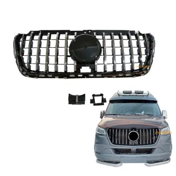 SUV MPV W907 Sprinter Grille for Mercedes Benz W907 GT - 2018 2019 2020 Car Modification