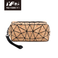 Geometrisches Modedesign Kork Make-up Tasche