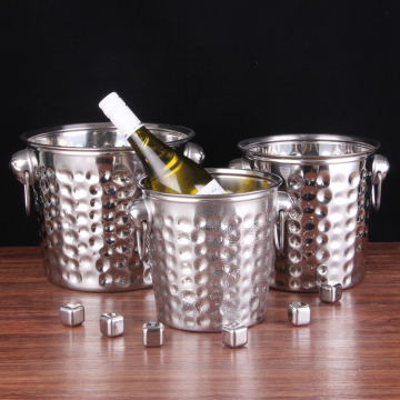 3.5/5/7L Metal Drinks Cooler Ice Bucket for Outdoor & Party Beer Cooler Bucket