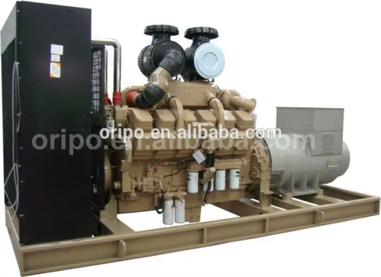 700kva industrial power plant generator with Brush-less & Self-excited alternator