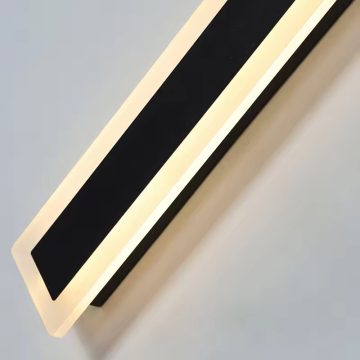 Gaya kalis air moden 110V/220V akrilik luaran dinding leda lampu lampu