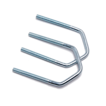 Carbon Steel Blue And White Zinc U-bolts