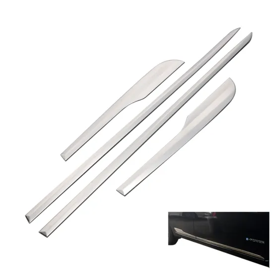 Chrome Side Door Body Molding Trim for Note E12 2016+