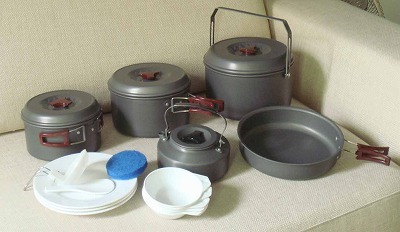 Camping Cooking set CL2C-DT2315-8