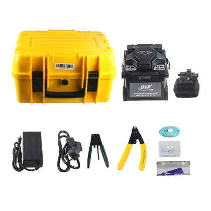 Handheld Fusion Splicer DVP 765 Fiber Optic Cable Splicing Machine