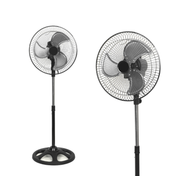 Metal Blade 10 Inch Classic Floor Standing Fan 55W High Speed Ventilador