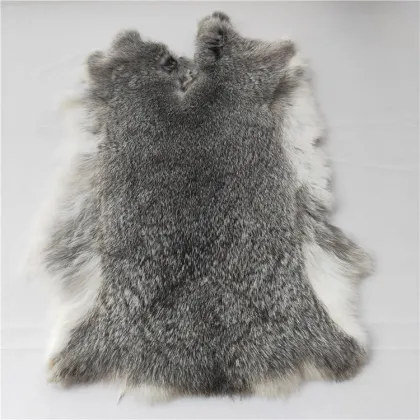 Clothing Accessories High Quality Raw Rabbit Fur Natural Rabbit Skin Real Genuine Rabbit Fur