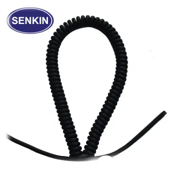 Oil Resistance PU Spiral Micro USB Cable