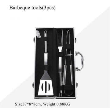 Set di strumenti barbecue in acciaio inossidabile