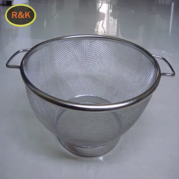 Stainless Steel Fine Mesh Strainer Colander Sieve with Handle for Kitchen Food Rice Vegetable amazon