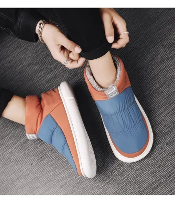 plush boots ankle boots winter