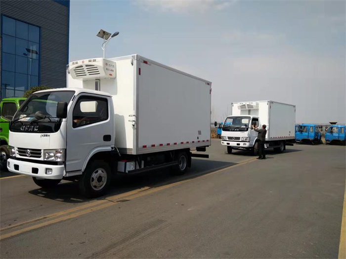 Medical Waste Refrigerated Truck