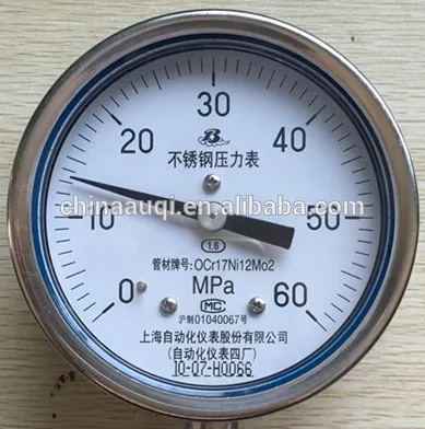 Freon Wika Pressure Gauge en 837-1 Pirce for Industry