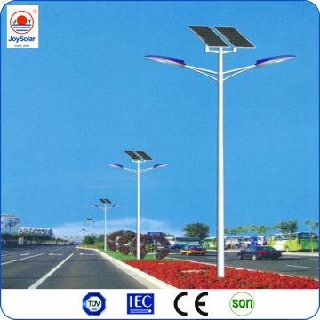 9m Double Arm Solar Street Light, 2*50W LED Light