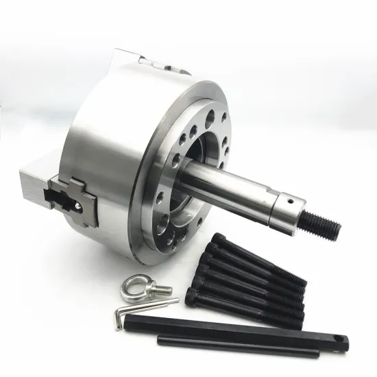 High-Speed Hollow Power Chucks with 3-Jaw Clamping System