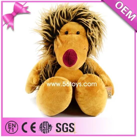 18 CM Attractive Long Plush Fabric Lifelike Baby Plush Hedgehog toy