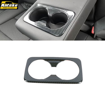 OEM Car Stainless Steel Carbon Fiber Interior Accessories for 2019 Kia K3 Rear Drain Cup Trim Frame