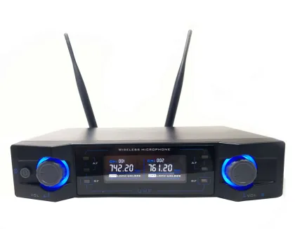 G-7 G-8 Dual Channels UHF Wireless Microphone for Home Music