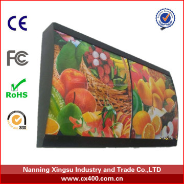 single side restaurant menu lighting box