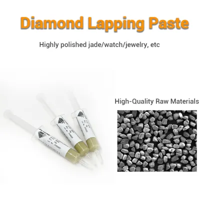 High-Precision Finishing with Micron Diamond Paste & Lapping Slurry Compound