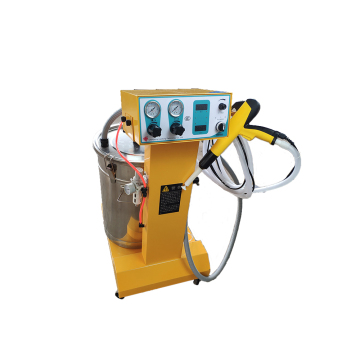 Manual powder coating gun high voltage cascade