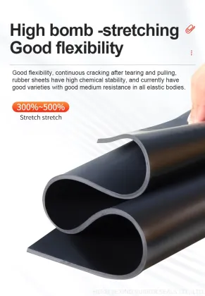 Flexible industrial rubber material nbr rubber sheet