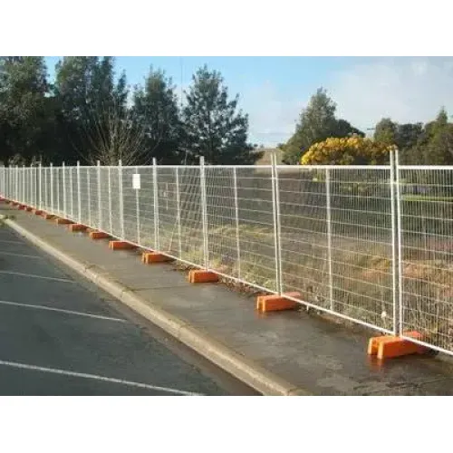 Мобильный барьер сварной сетки временный строительный забор