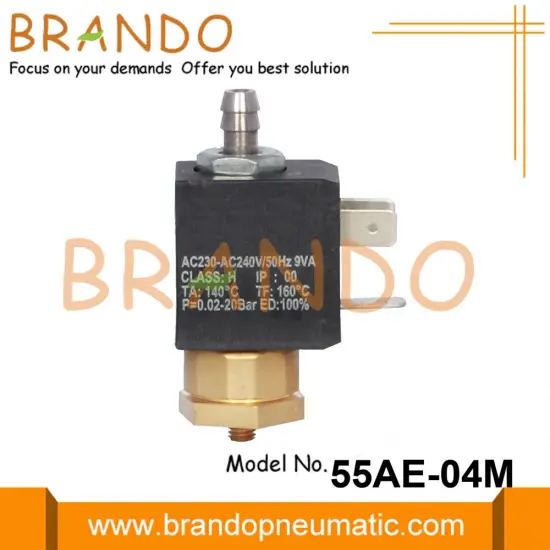 Schaerer Coffee Machine 2/2 Way Brass Solenoid Valve